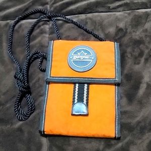 Eastsport Slim Crossbody Nylon Travel Wallet